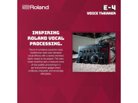 <b>Roland E-4 VOICE TWEAKER Processador Voz Portátil Auto-Pitch Vocoder Looper AIRA COMPACT</b> <b>Roland E-4 VOICE TWEAKER Processador Voz Portátil Auto-Pitch Vocoder Looper AIRA COMPACT</b>